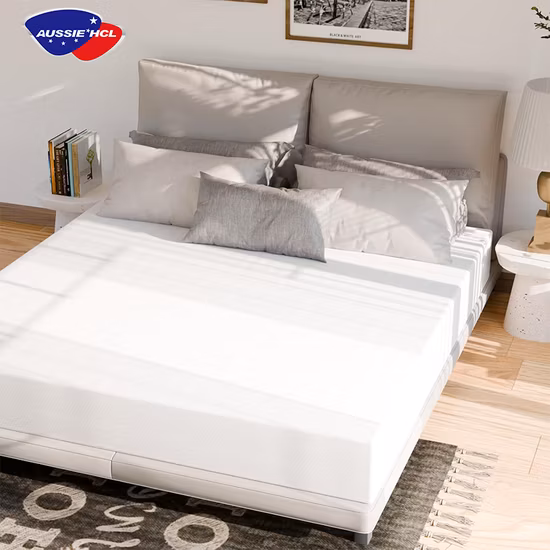 Colchão de cama de hotel de mola dura de espuma dobrável popular Queen